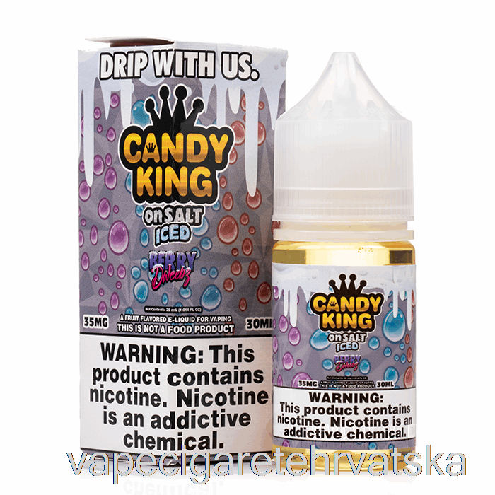 Vape Cigarete Iced Berry Dweebz - Kralj Slatkiša Na Soli - 30 Ml 35 Mg